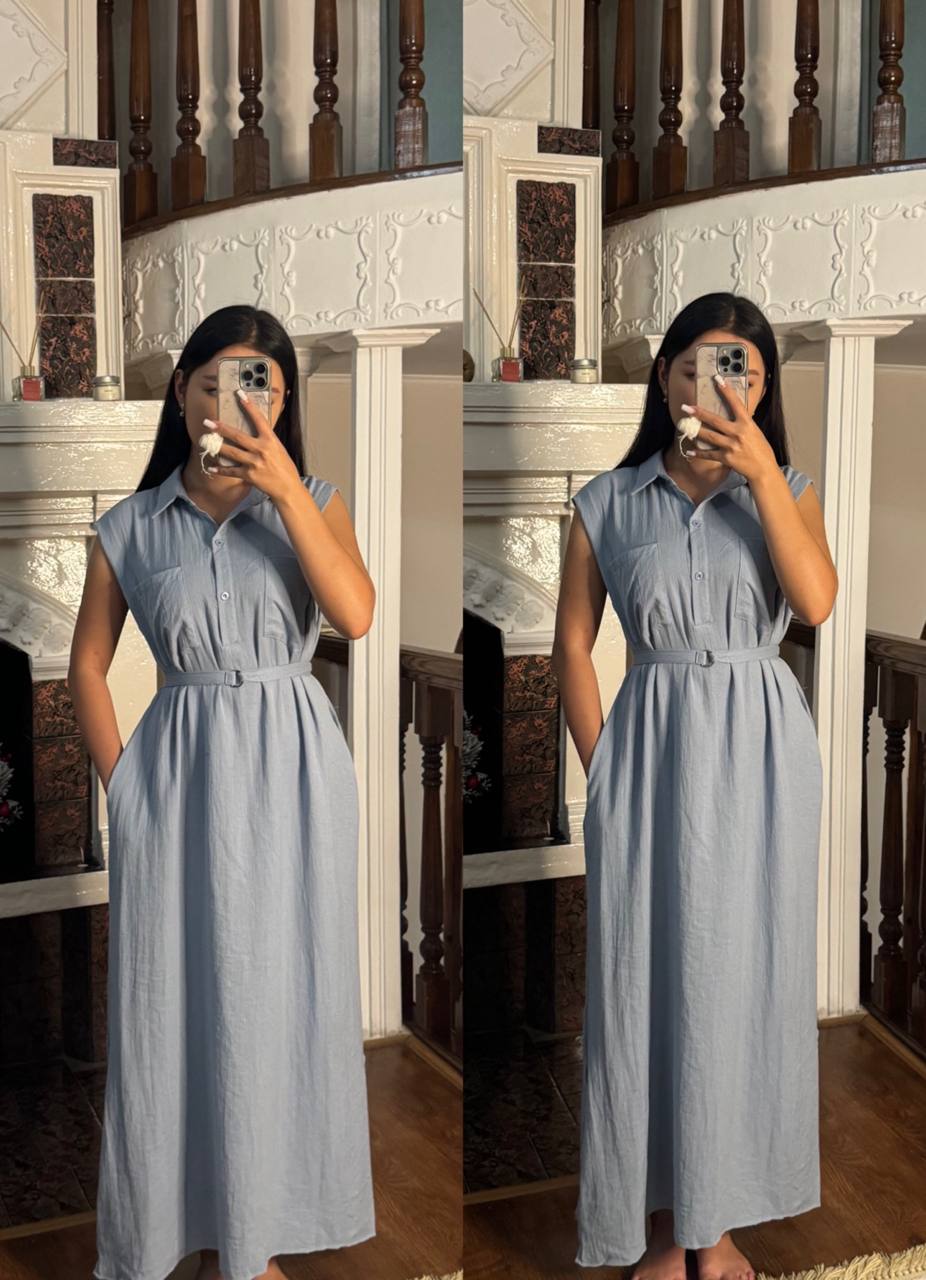 Платье льен,цена 700 сом💐