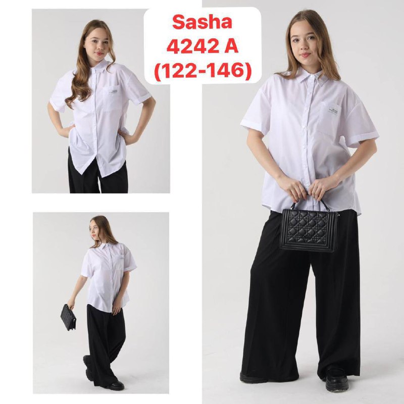 БЕЛЫЕ БЛУЗКИ🔥ФАБРИКА <SASHA>