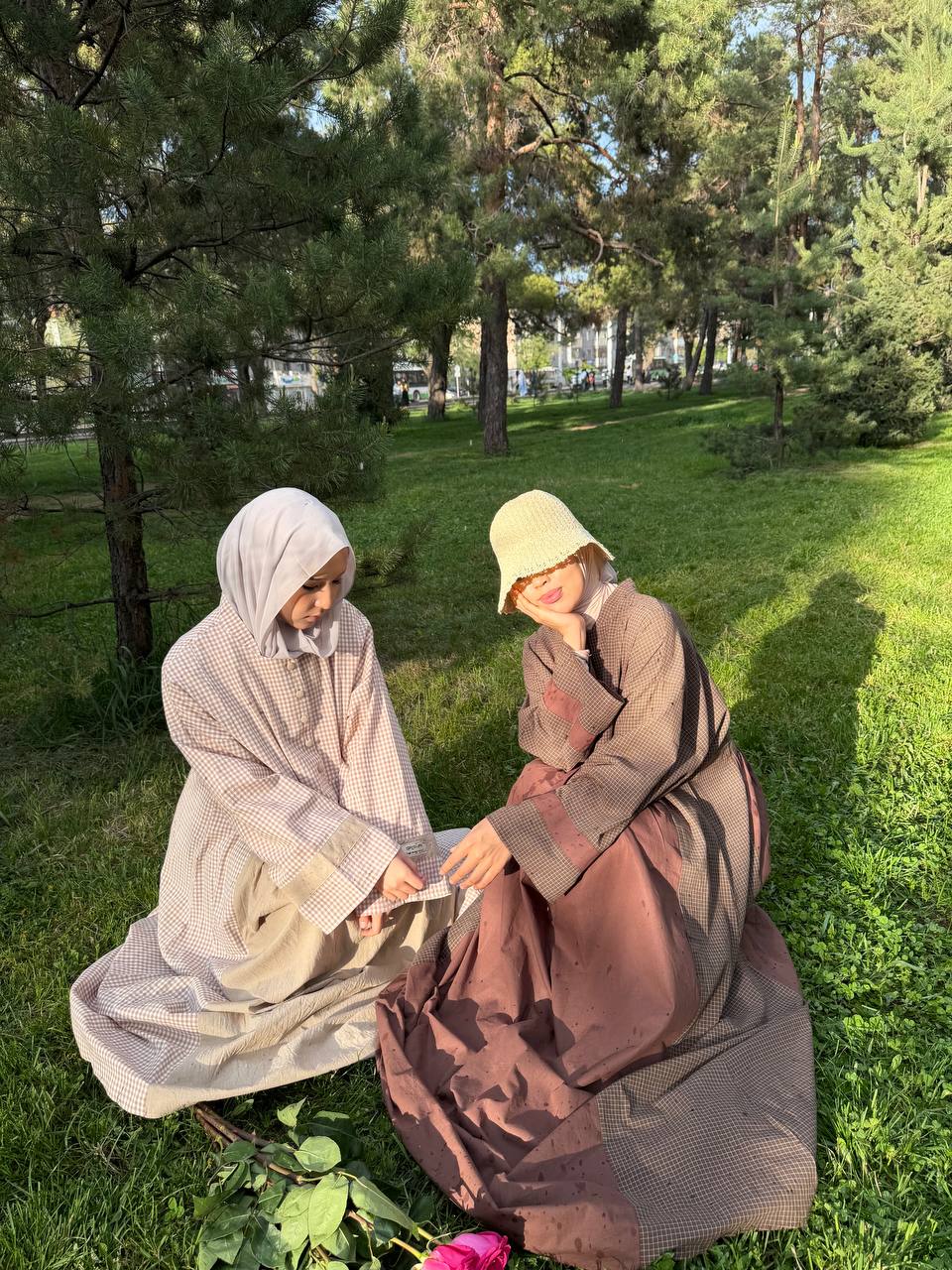 Платье тренд года 2026 
Очень легкая и удоьная на жарко...