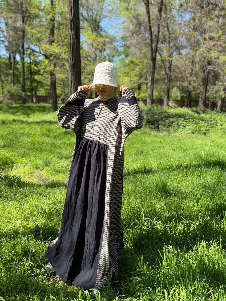 Платье тренд года 2026 
Очень легкая и удоьная на жарко...