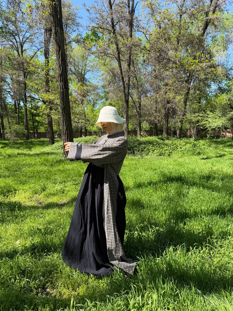 Платье тренд года 2026 
Очень легкая и удоьная на жарко...