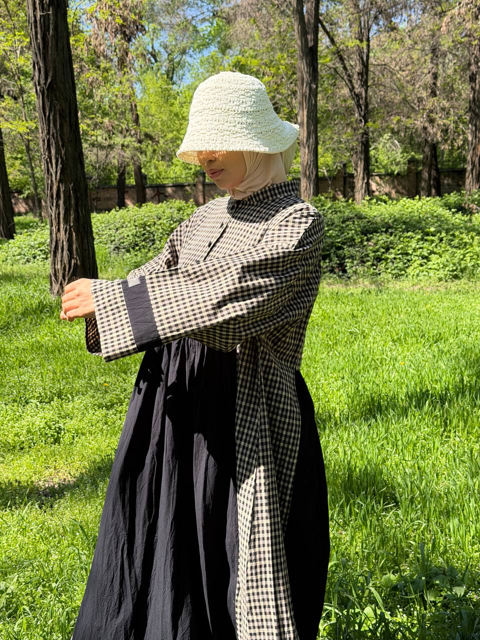 Платье тренд года 2026 
Очень легкая и удоьная на жарко...