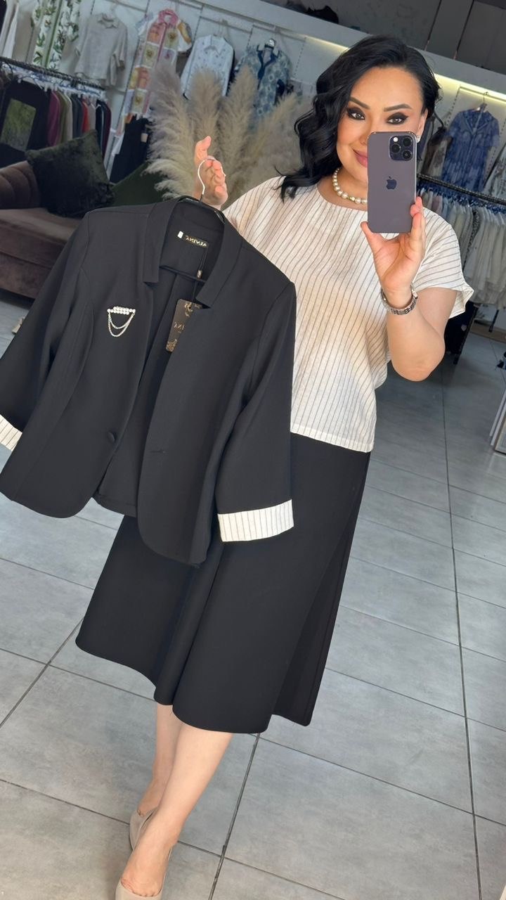 Новинка 🍂
✨ В наличии Шикарная тройка (Ткань дорогой ко...