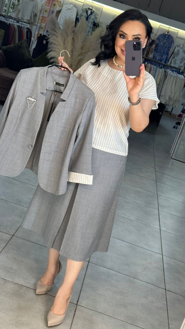 Новинка 🍂
✨ В наличии Шикарная тройка (Ткань дорогой ко...