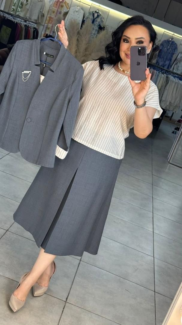 Новинка 🍂
✨ В наличии Шикарная тройка (Ткань дорогой ко...