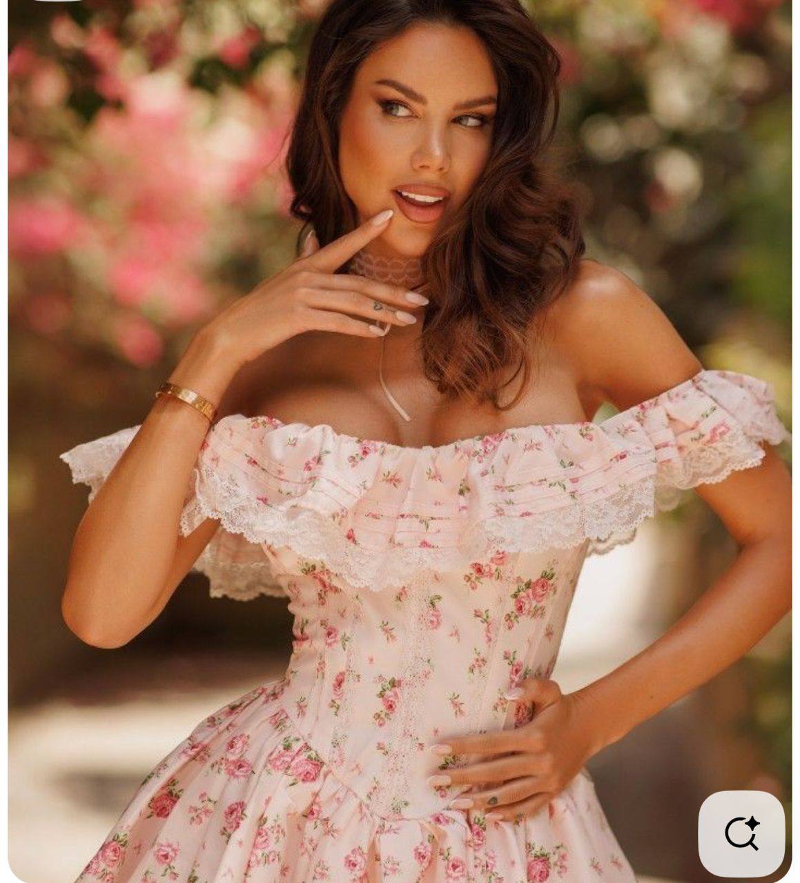 ЗАВТРА НА РЫНКЕ!!!
🔥
Нежное платье на регилине с открыт...