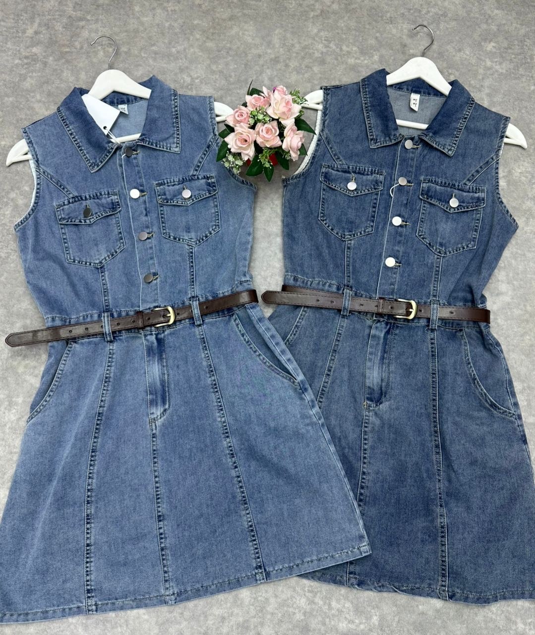 Джинсовая платье 💖
Хит сезона 😍
Новинка 🌿
Стрейч✅
Разме...