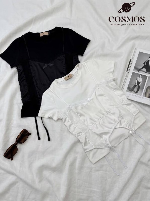 NEW! NEW! NEW! 😍
✨ Футболка с корсетной вставкой✨
✨ Кор...
