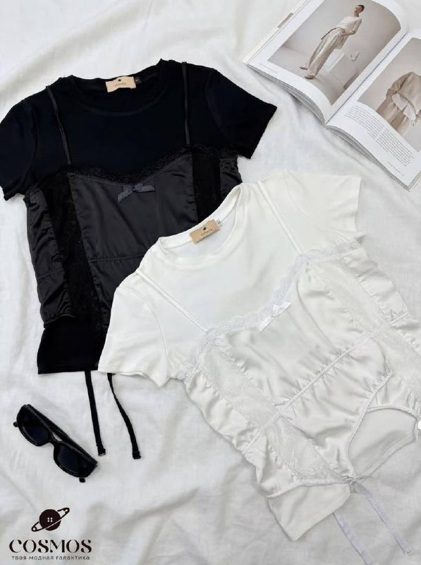 NEW! NEW! NEW! 😍
✨ Футболка с корсетной вставкой✨
✨ Кор...