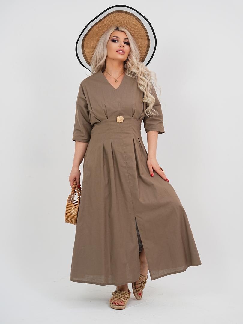 Новинка 🤗На завтра выход платья из льна премиум качеств...