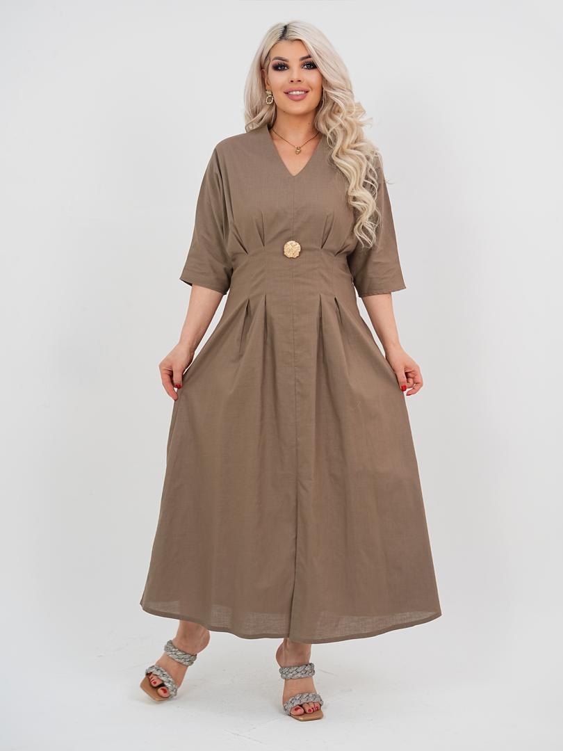 Новинка 🤗На завтра выход платья из льна премиум качеств...