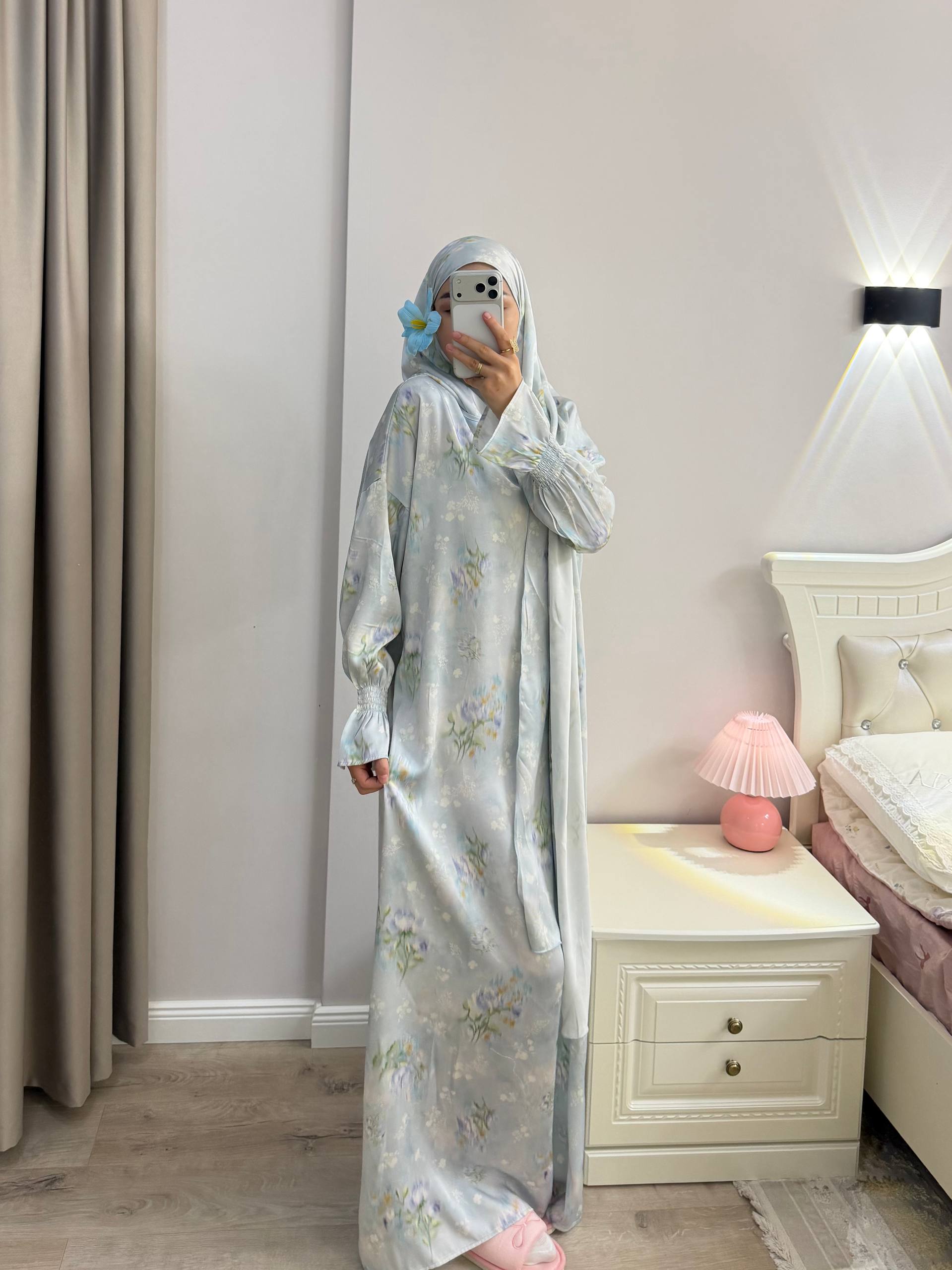 RAMADAN PREMIUM COLLECTION ✨
AURA NAMAZ DRESS🍃
Идеально...