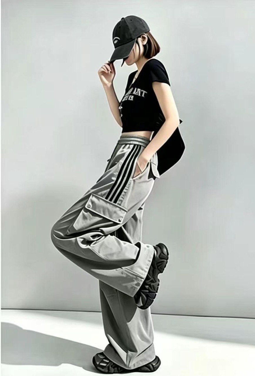 Трендовые baggy wide-leg брюки — комфорт и стиль в одно...