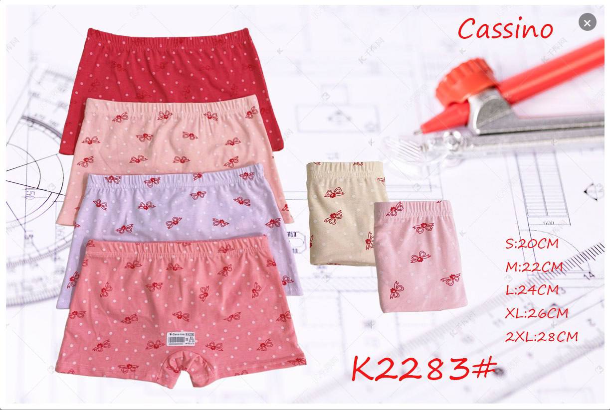 Девочковые шорты трусы