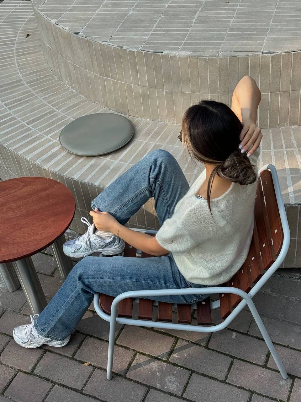 Вязаный батн...