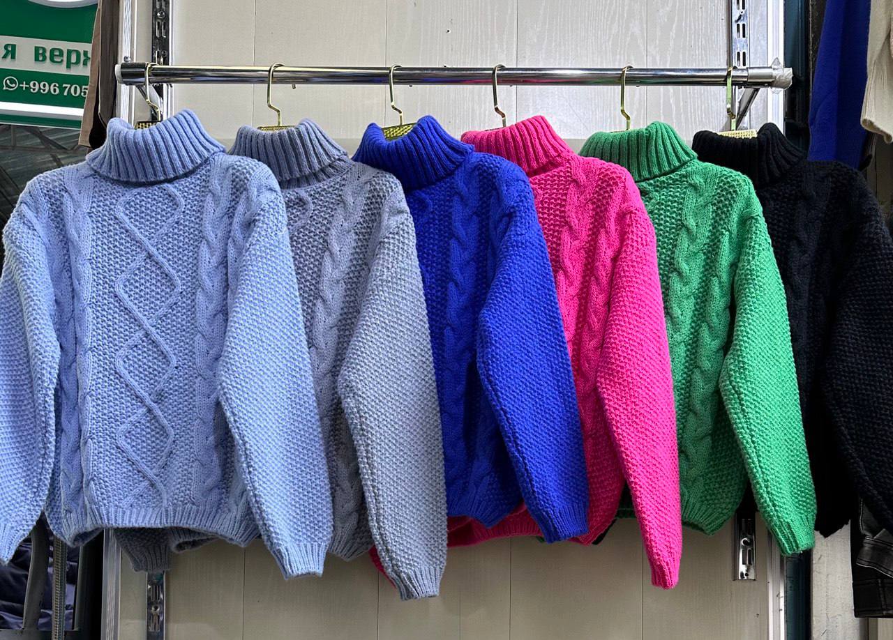 Свитер крупн...