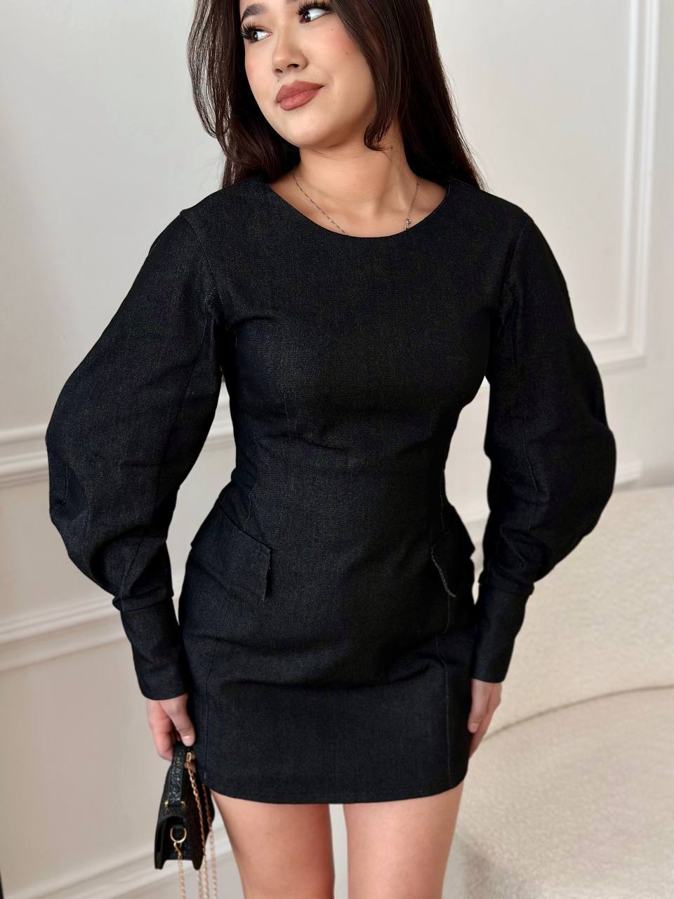 Джинсовое пл...