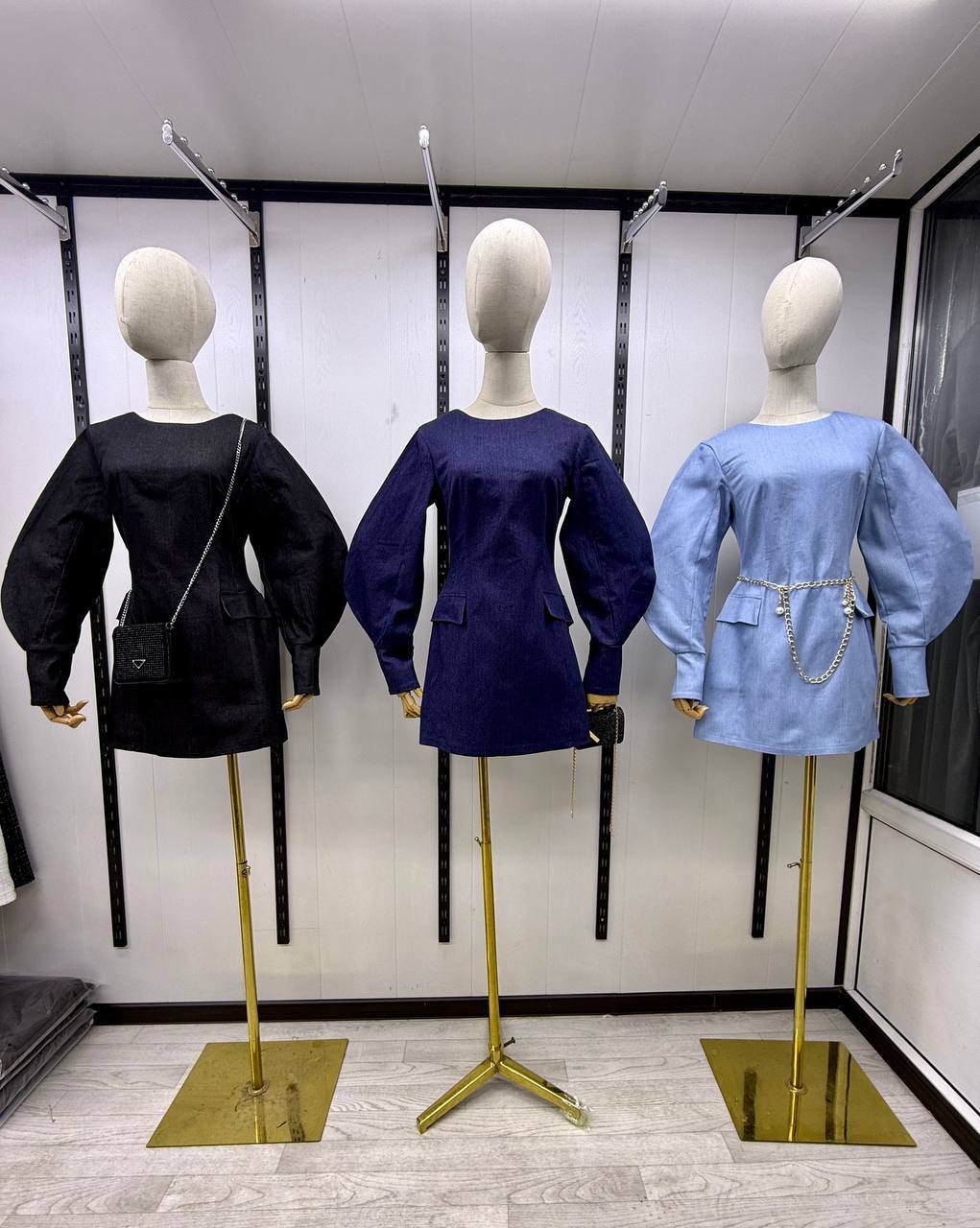 Джинсовое пл...