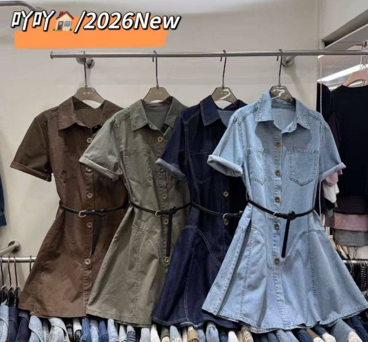 Джинсовая платье