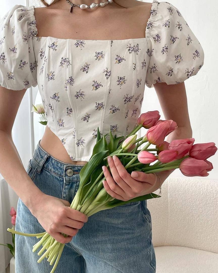 NEW❤️NEW❤️NEW❤️
🌷Нежнейший корсетный топ — идеально для...