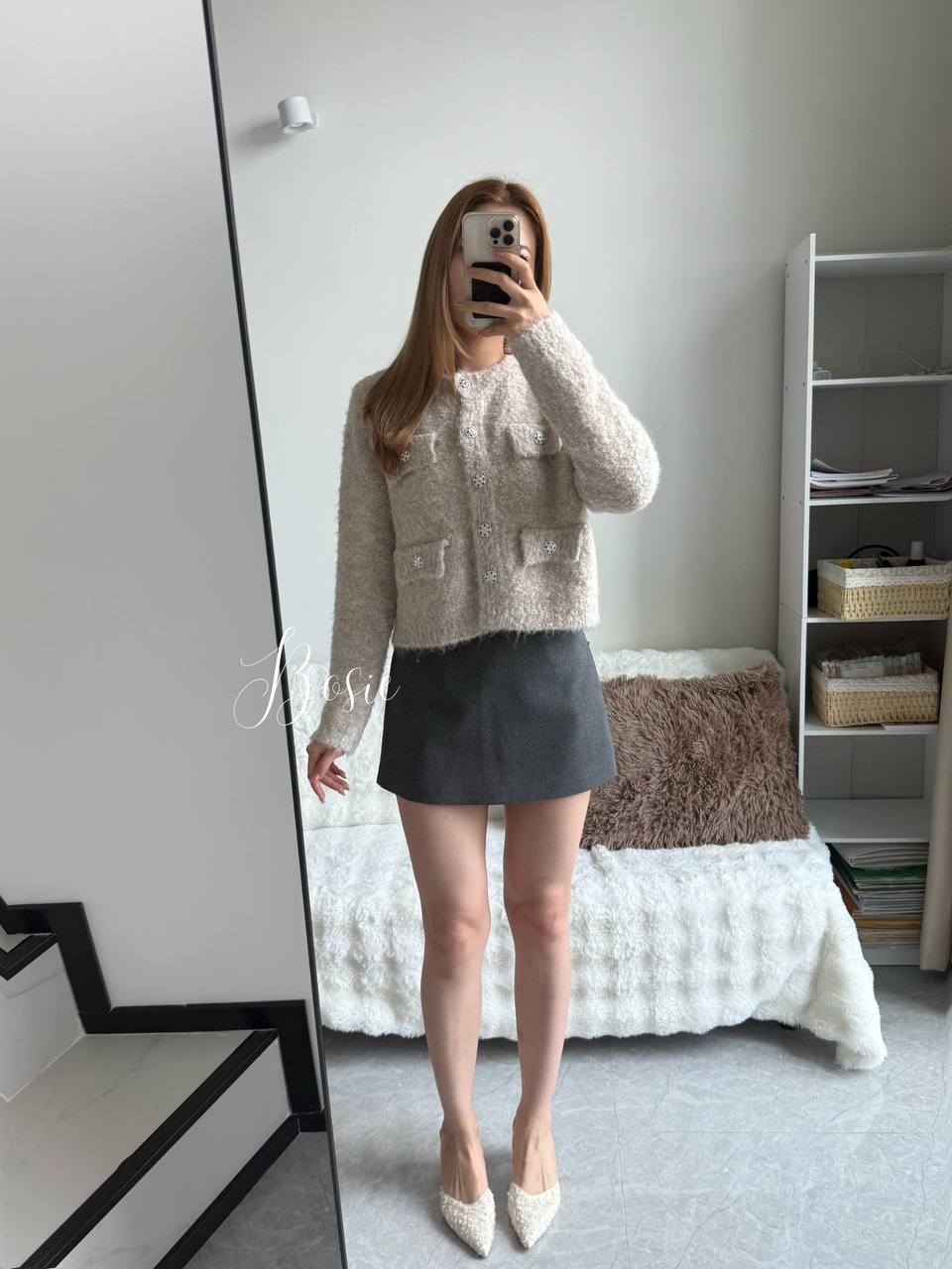 Новая позиция 🍓
Мягкий фактурный кардиган-жакет  😍(все ...