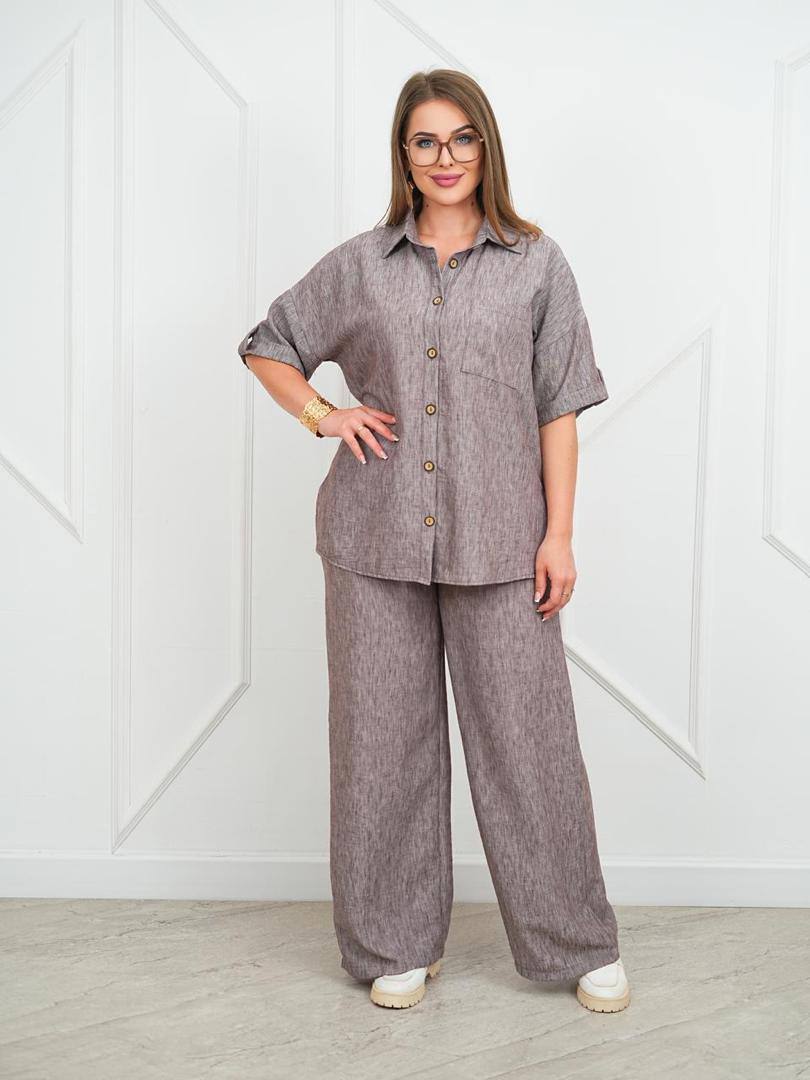 Новинка 💥
Двойка 💥
Ткань Стамбул лен
Размер 50-56 
Цена...