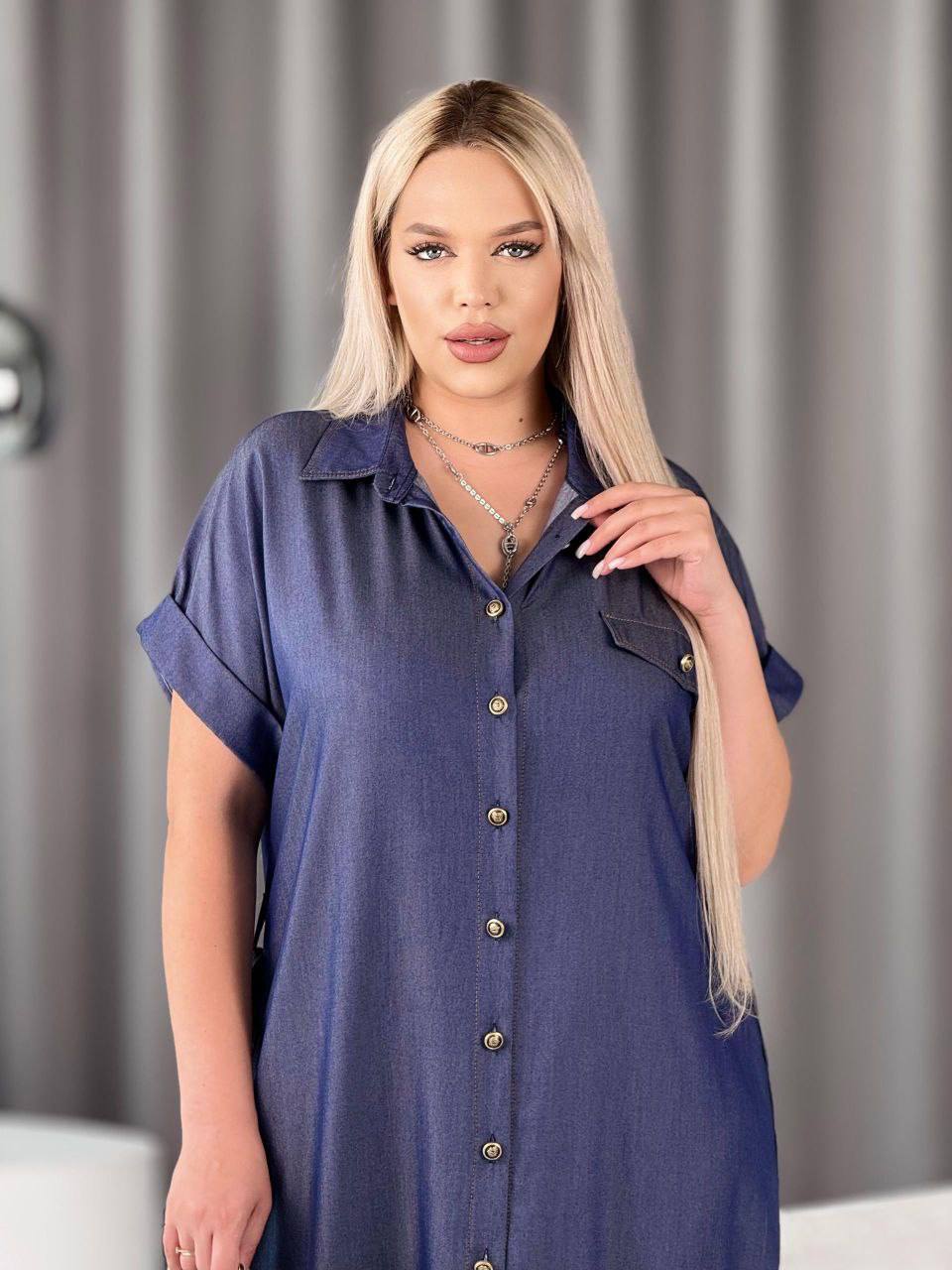 Стильное платье сафари
Всегда актуальна модель 
Арт 222...