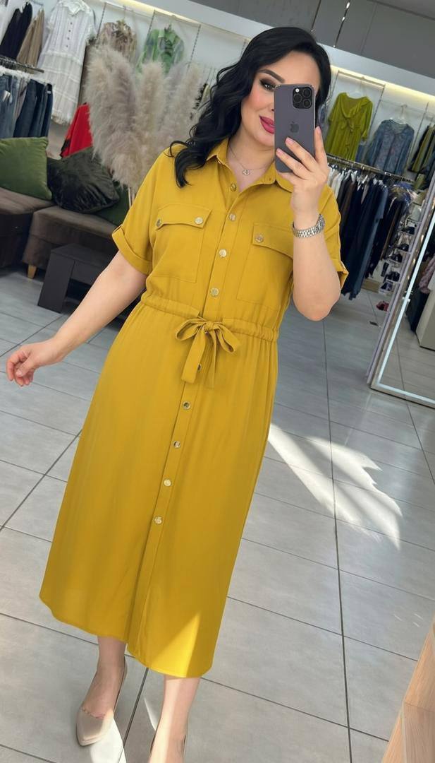 Шикарные платья Сафари
 в 5ти расцветках 
Размер:48-54
...