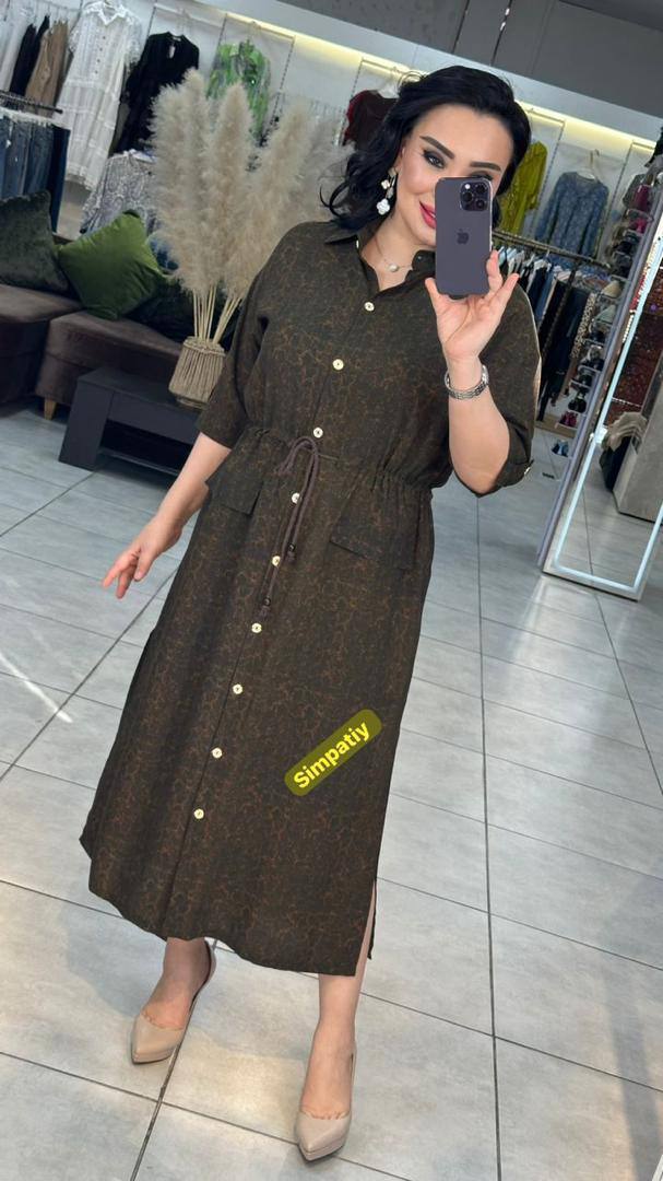 получили шикарное платье Рубашка ✨ В пир💃 и в мир🔥Ткань...