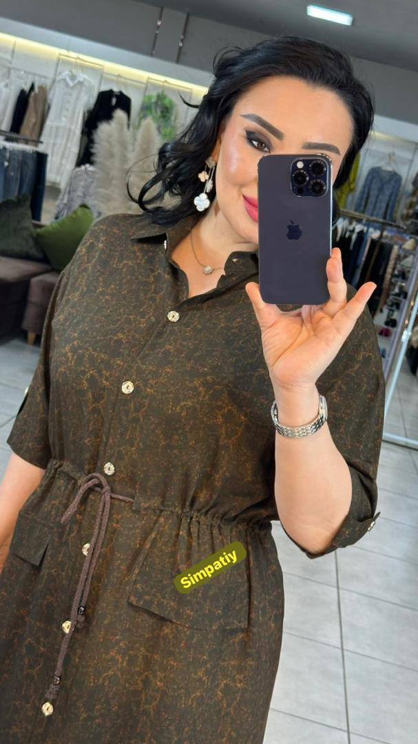 получили шикарное платье Рубашка ✨ В пир💃 и в мир🔥Ткань...