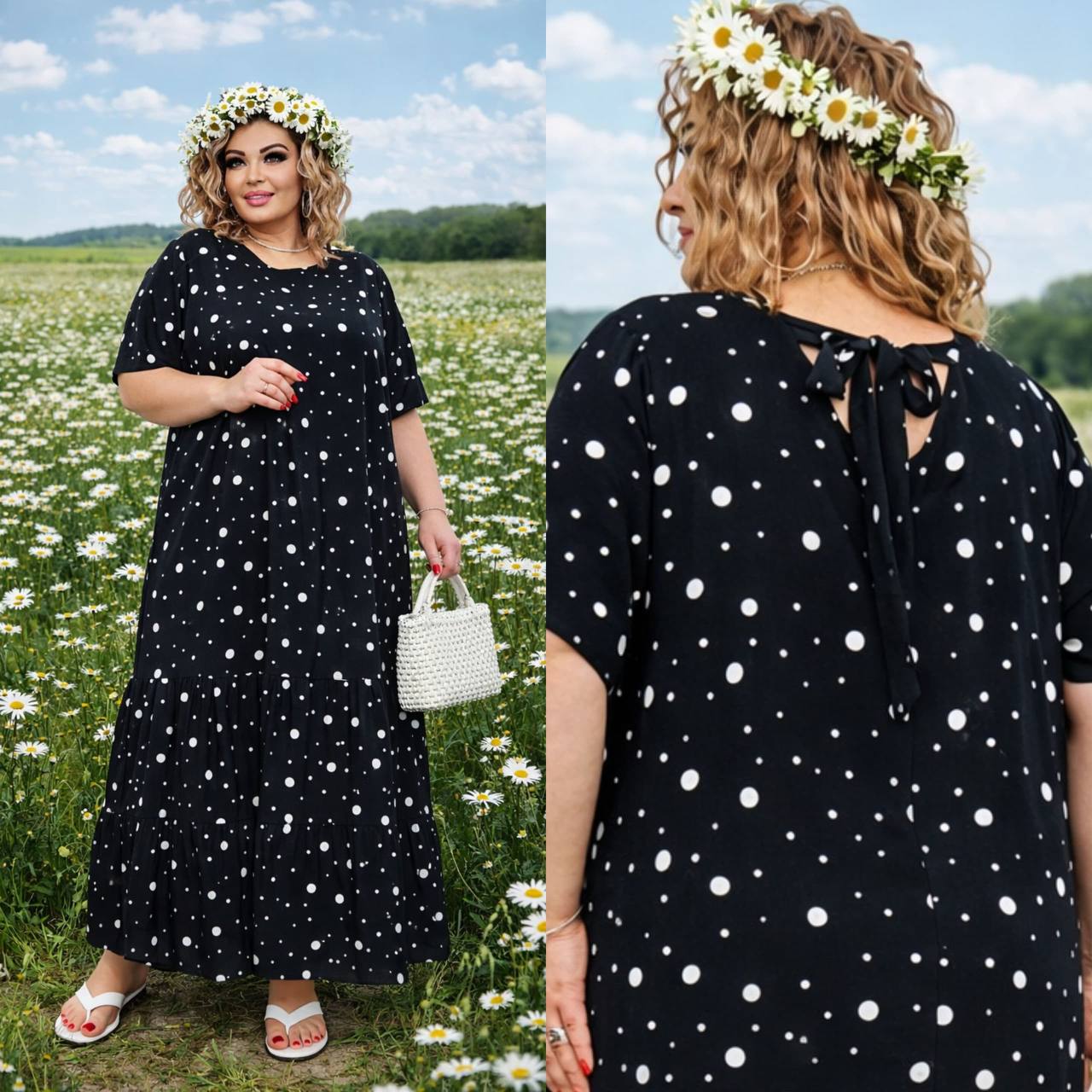 Получили платье 🌸
Ткань штапель 🌸
Размеры 58-64 🌸
Цена ...
