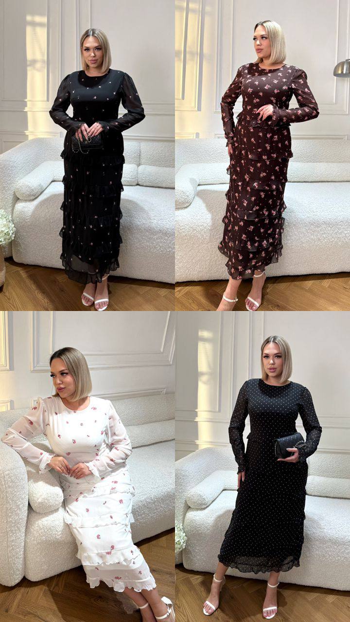 NEW COLLECTION ❤️‍🔥
 
Шифоновое платье — это идеальное ...