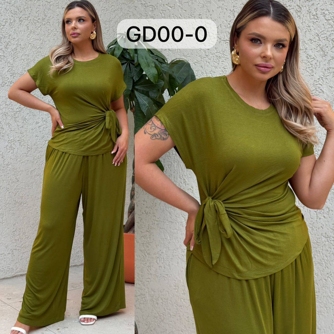 GD00-0
✨ Стильный костюм из ткани корейская лапша — ком...