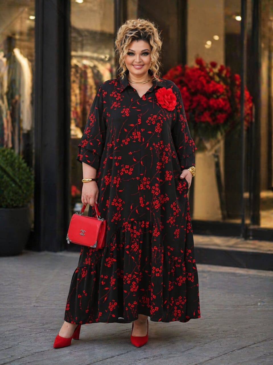 Получили платье А силуэт 🌹
Ткань шелк Прада 🌹
Размеры 5...