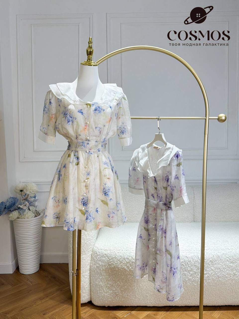 NEW COSMOS COLLECTION💥
😍Нежное платье с цветочным принт...