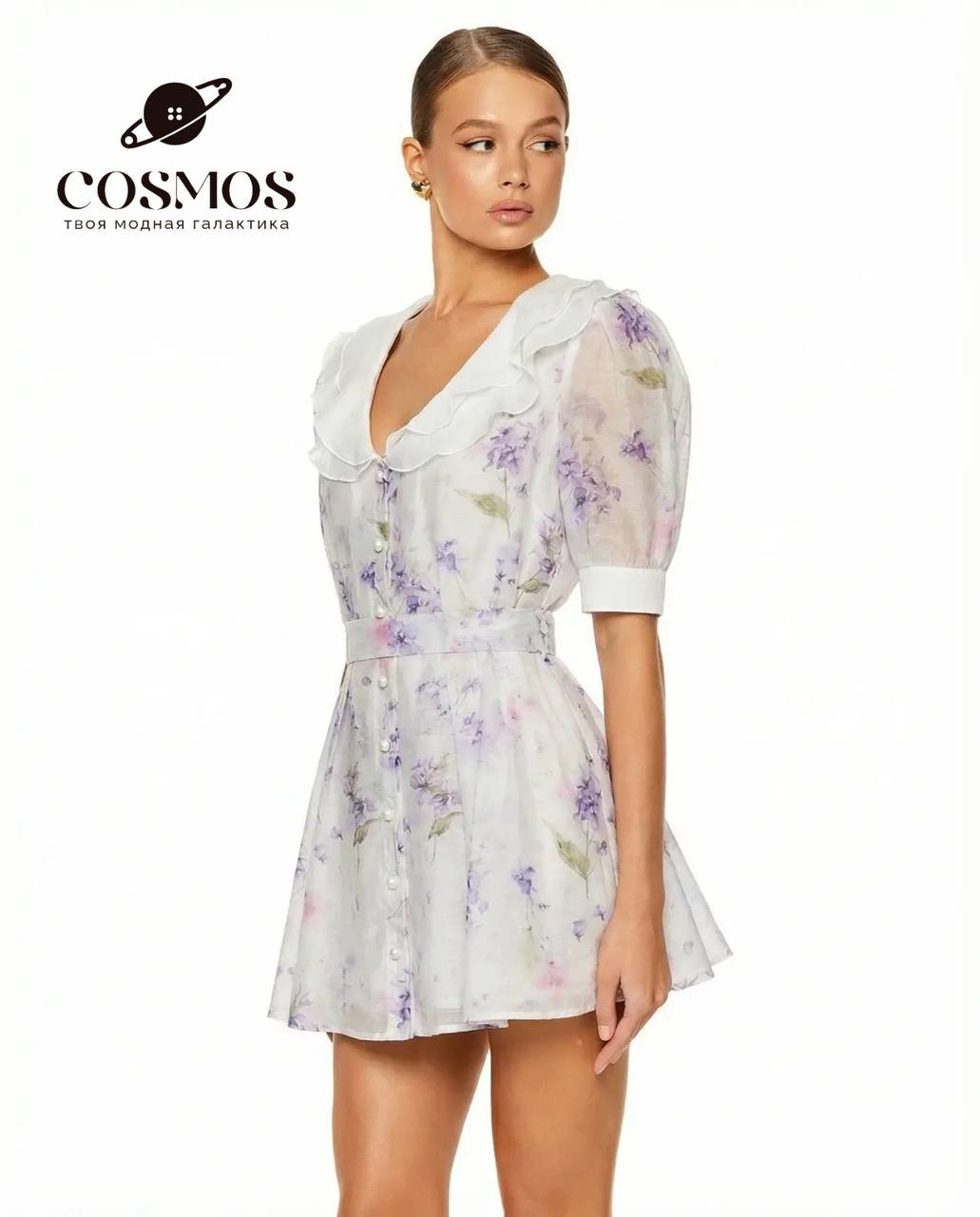 NEW COSMOS COLLECTION💥
😍Нежное платье с цветочным принт...
