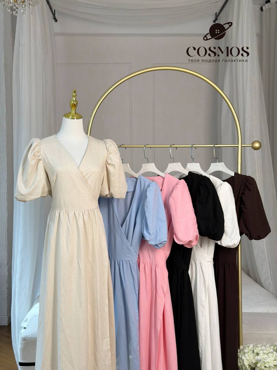 NEW COSMOS COLLECTION♥️
🤍Платье изготовленное из 100% л...