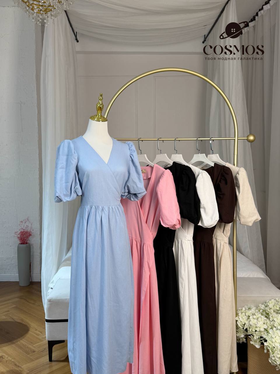 NEW COSMOS COLLECTION♥️
🤍Платье изготовленное из 100% л...