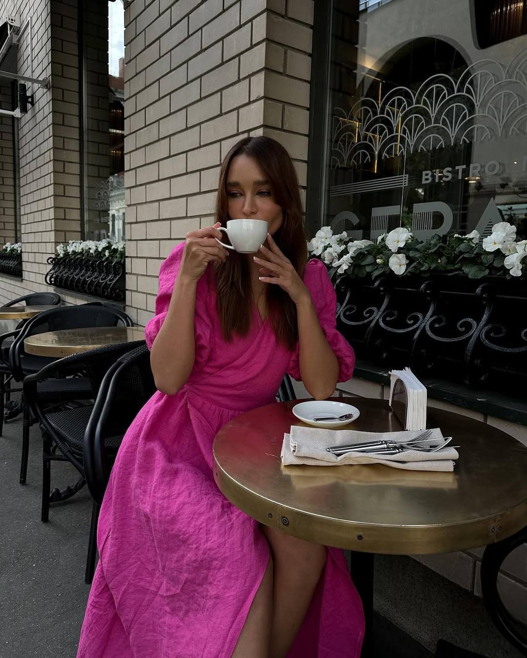 NEW COSMOS COLLECTION♥️
🤍Платье изготовленное из 100% л...