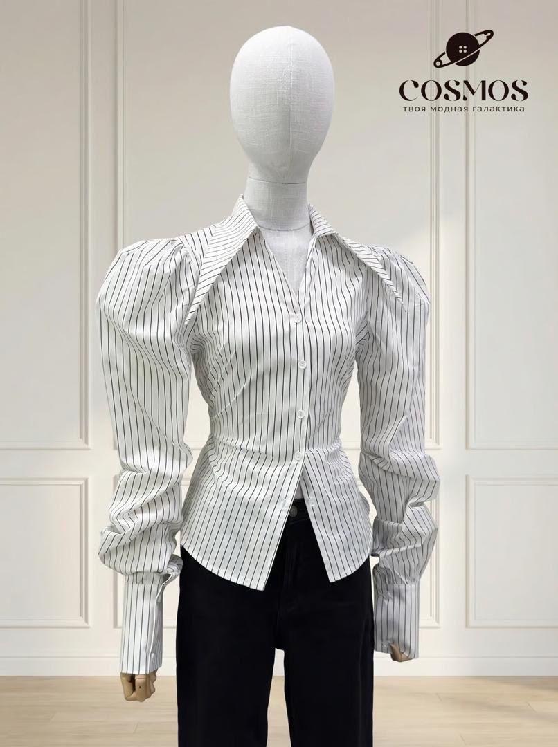 NEW😍NEW😍
🤍 Стильная рубашка с акцентными плечами✨
🤍 Пло...