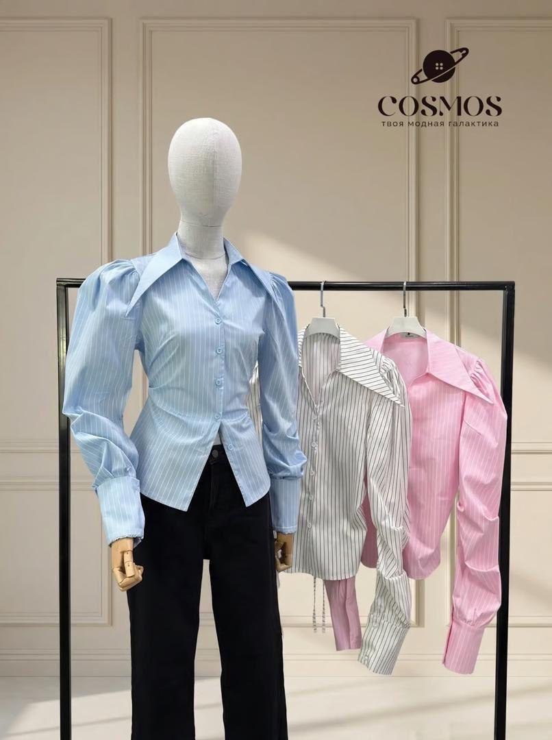 NEW😍NEW😍
🤍 Стильная рубашка с акцентными плечами✨
🤍 Пло...