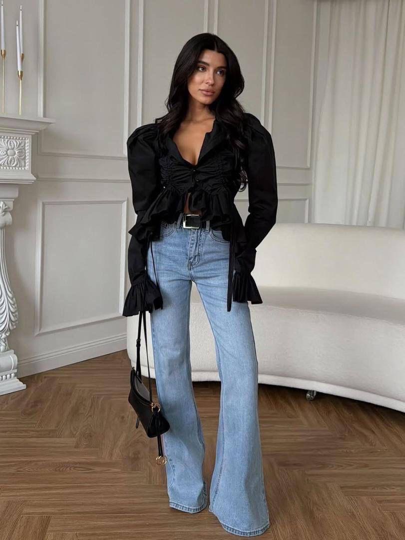 NEW COSMOS COLLECTION🔥
🤍 Рубашка с акцентом на талию ✨
...