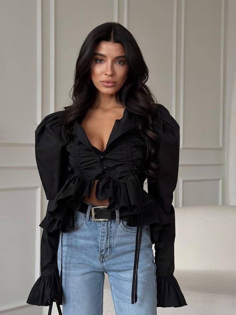 NEW COSMOS COLLECTION🔥
🤍 Рубашка с акцентом на талию ✨
...