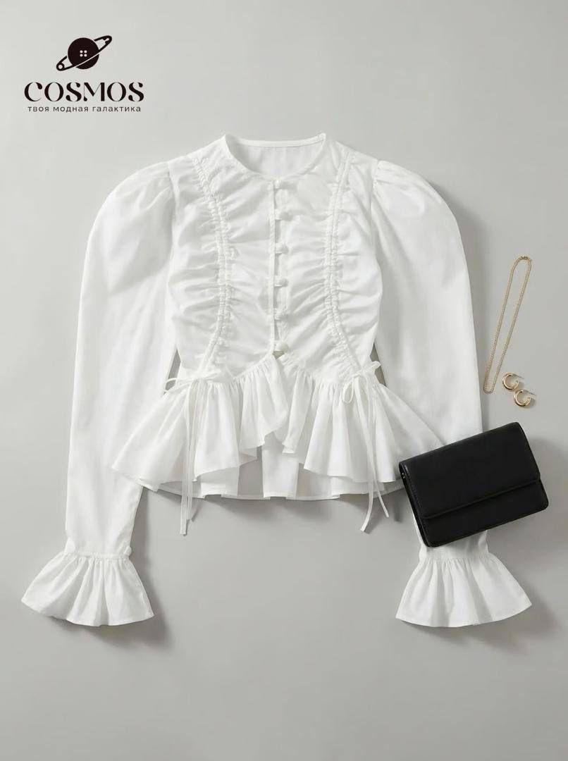 NEW COSMOS COLLECTION🔥
🤍 Рубашка с акцентом на талию ✨
...
