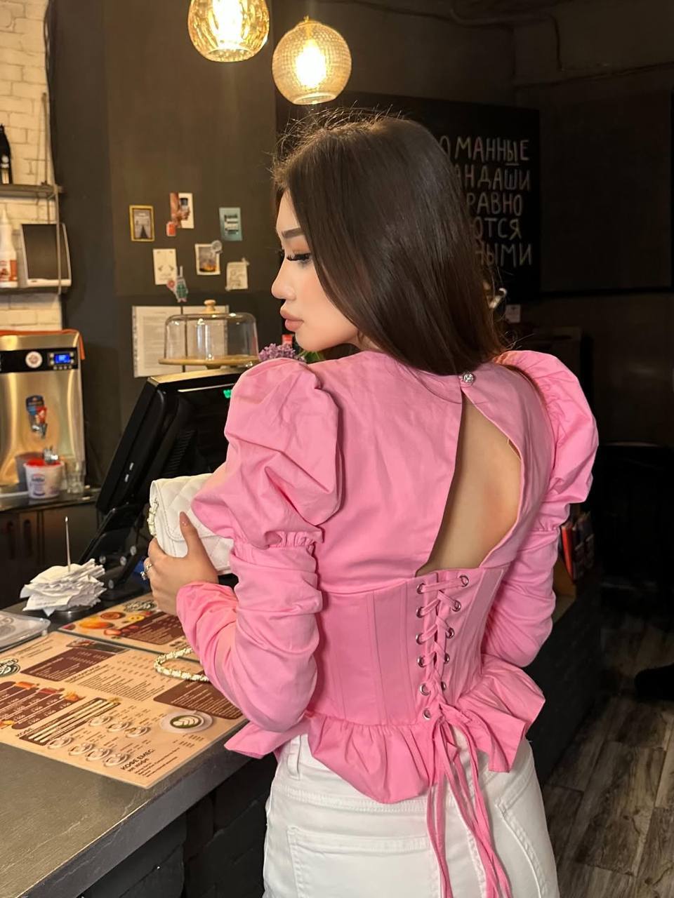 NEW COLLECTION 😍
🤍 Корсетный топ с акцентом на силуэт 💥...
