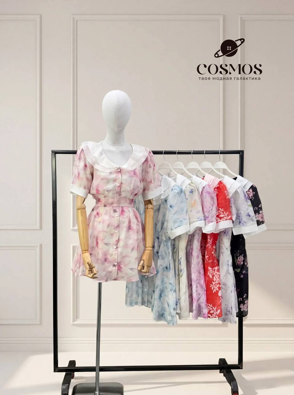 NEW COSMOS COLLECTION💥
😍Нежное платье с цветочным принт...