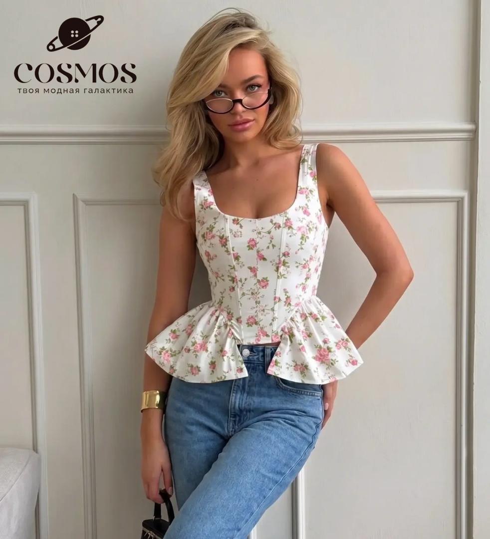NEW COSMOS COLLECTION 😍
✨ Романтичный корсет-топ с нежн...
