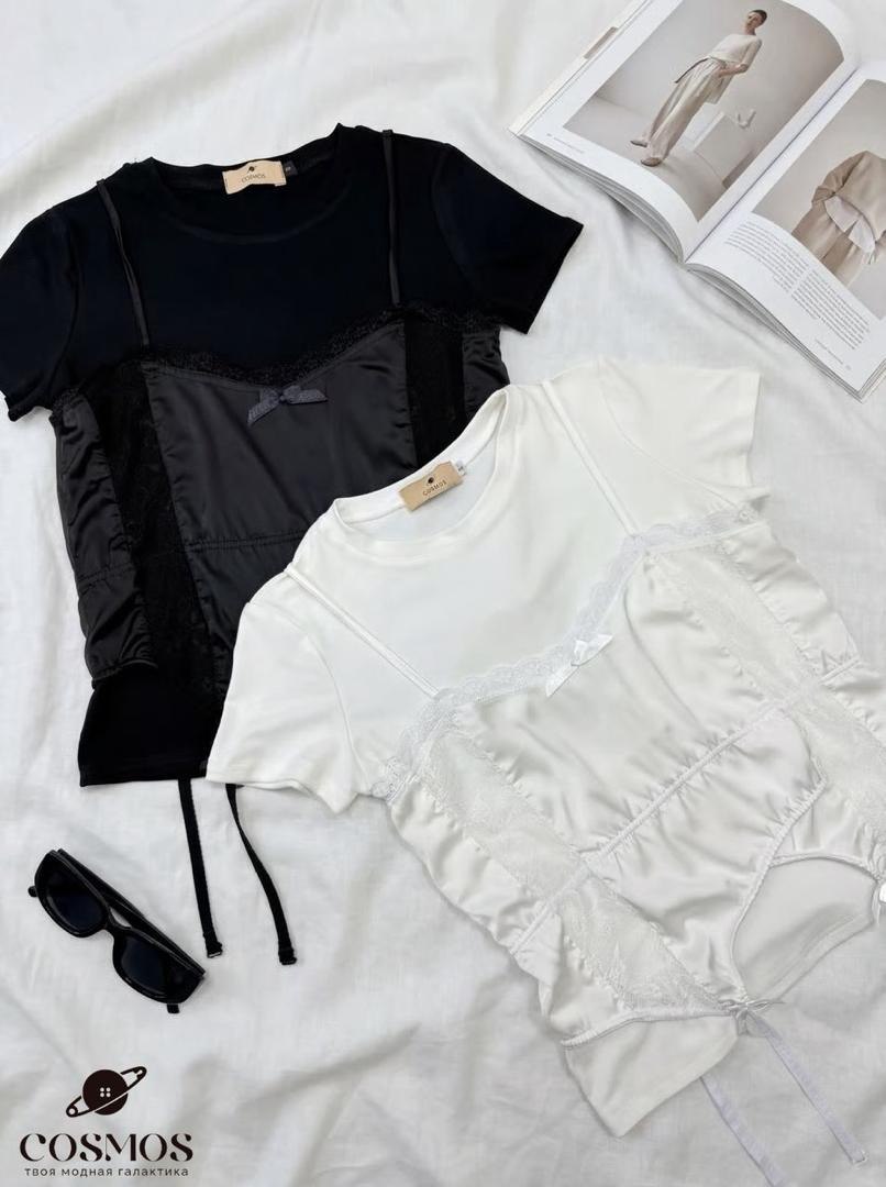 NEW! NEW! NEW! 😍
✨ Футболка с корсетной вставкой✨
✨ Кор...