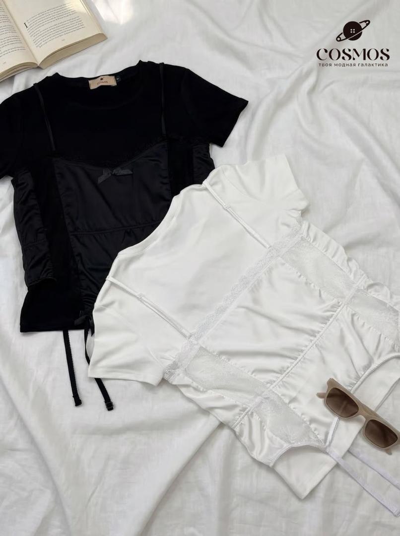 NEW! NEW! NEW! 😍
✨ Футболка с корсетной вставкой✨
✨ Кор...