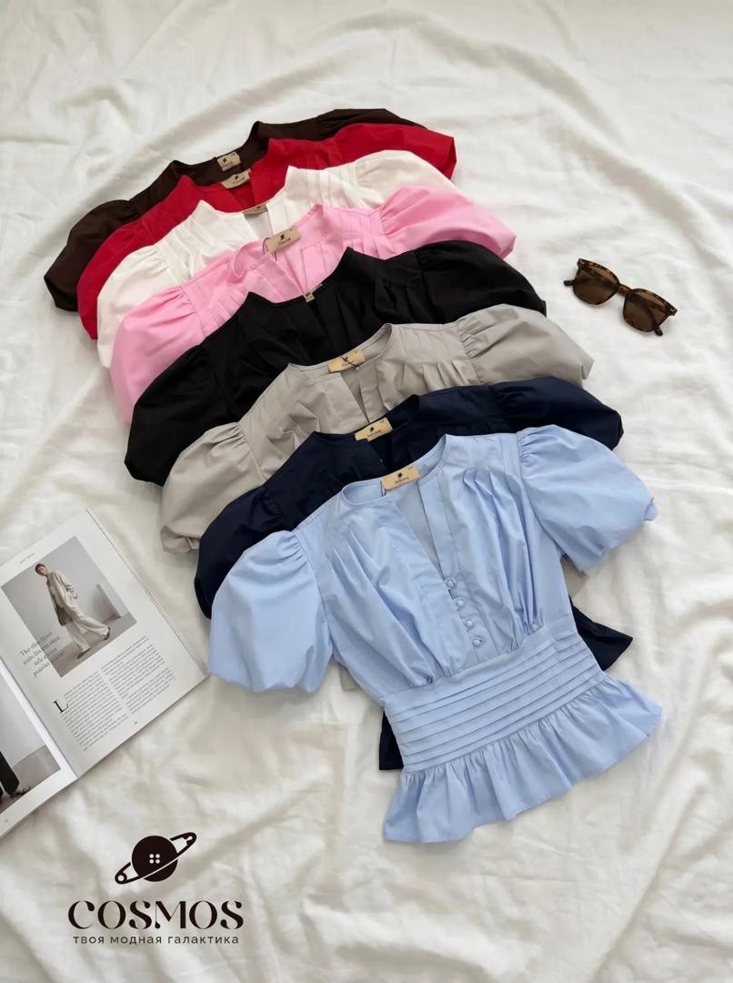 NEW❤️NEW❤️NEW❤️
🌷Must-have на весну/лето – блуза с эффе...